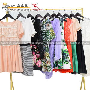 KingAAA Robes Courtes Vintage en Coton pour Femmes, Style Mignon, Seconde Main, Prix Abordable, Vêtements en Gros, Stock de Balles de Vêtements Usagés - Product Image 6