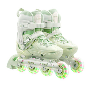 Chuyên nghiệp hiệu suất cao tốc độ đua Inline Skate cho phụ nữ người đàn ông thoải mái thoáng khí người lớn mùa đông Giày trượt con lăn - Product Image 2