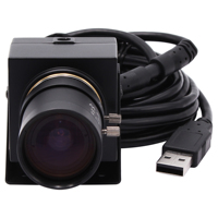 1MP USB Web Kamerası Yüksek Kaliteli 5-50mm Lens Değişken Odaklı CS Lens Endüstriyel Dizüstü Bilgisayar Video Web Kamerası Windows Android Mac Linux için