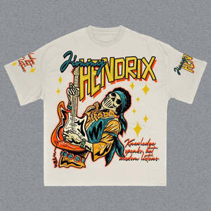 Custom 250G Heavyweight Oversized <b>T</b>-Shirt Men Streetwear Vintage Skull Graphic Cotton Tee OEM Manufacturer - Product Image 3