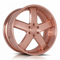 Jantes en alliage d'aluminium forgées sur mesure de 18, 19, 20, 21, 22 pouces, Barra Luxury, 5 branches, pour voitures particulières, compatibles avec Benz, BMW, Audi, Cadillac