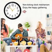 Kit de bricolaje al por mayor, mecanismo de reloj silencioso, mecanismo de reloj de pared de cuarzo