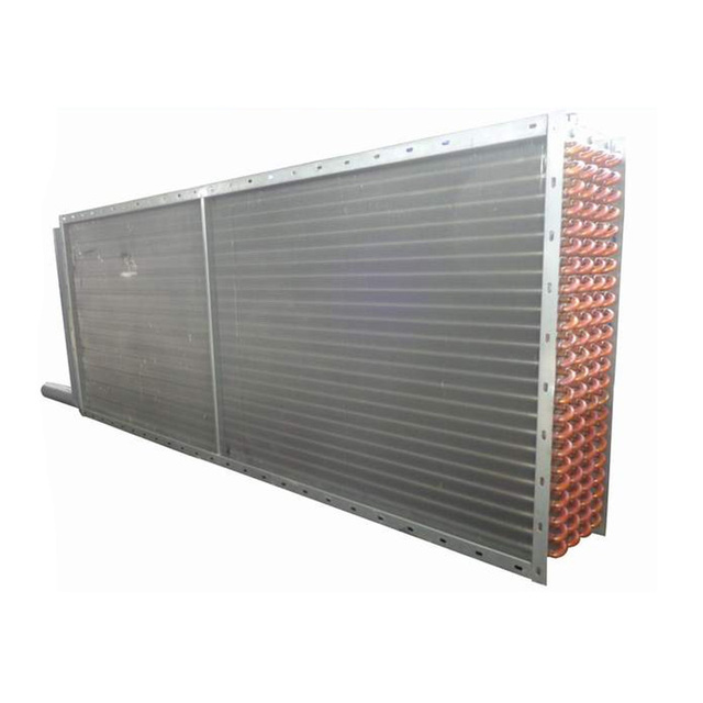 Aluminum Finned Tube Radiator HVAC Heating Coil Controls Curing Temperature for Gypsum Board Production Line