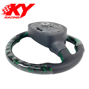 Volant de voiture sport personnalisé en fibre de carbone forgée pour Ford Focus MK2 MK3 MK4 ST RS XR ECOnetic RS500 2008 à 2015 - Product Image 3