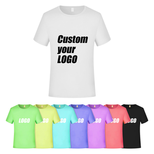 Custom Logo Quick Dry Men's T-<b>Shirt</b> 180g Casual Blank Breathable <b>100</b>% <b>Polyester</b> Knitted O-Neck Short Sleeve for Gym Sport - Product Image 1