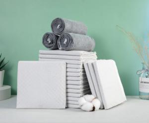 Toptan küçük boy sızdırmaz ABS tek kullanımlık yavru eğitim pedleri su geçirmez PE İdrar tutucu köpek eğitimi için - Product Image 2