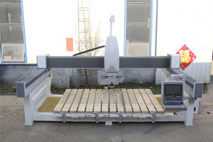 Machine de découpe de pierre à jet d'eau CNC 5 axes pour le granit, le <span class=keywords><strong>marbre</strong></span>, le <span class=keywords><strong>Dekton</strong></span> et le quartz - Product Image 4