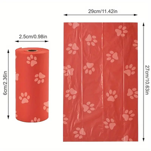 Bolsas para excrementos de mascotas ecológicas al por mayor con dispensador, a prueba de fugas, biodegradables, para perros, bolsas de basura para excrementos de cachorros, OEM - Product Image 5