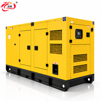 Generator Diesel Super Silent Kedap Suara 60kva 80kva 100kw Parkins Tipe Tahan Hujan