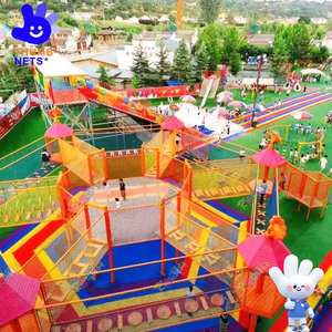 شبكات تسلق حدائق المغامرة التجارية الناعمة للأطفال معدات مرافق الملاهي - Product Image 3