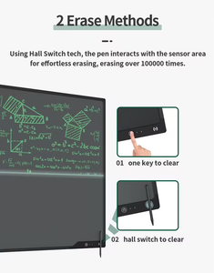 <span class=keywords><strong>Pizarra</strong></span> inteligente de borrado con un clic de tamaño OEM, <span class=keywords><strong>pizarra</strong></span> digital electrónica, tablero interactivo LCD, tablero de dibujo - Product Image 6