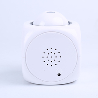 Nouvelle horloge numérique à commande vocale électronique avec projection, affichage au plafond, moniteur de température, fonction snooze, horloge de bureau