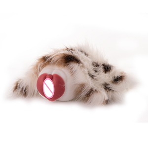 Juguete Masturbador Masculino de Silicona de Felpa, Lola Dalmatian, Criatura de Fantasía, Canal Único, Copa Suave para Masaje Manual para Hombres - Product Image 2