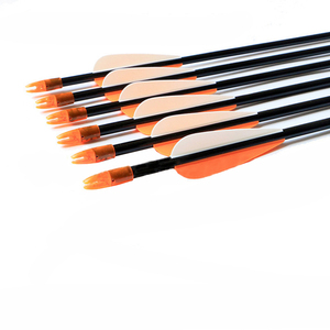 Sợi thủy tinh bắn cung OD 7mm ID 5mm săn bắn mục tiêu thực hành mũi tên trục cho hợp chất recurve cung với lời khuyên đầu - Product Image 6