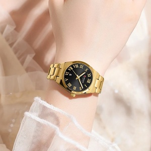 Montres pour femmes CURREN 9095, luxe, mode, décontractées, acier inoxydable, quartz, étanches, cadeau pour petite amie - Product Image 4