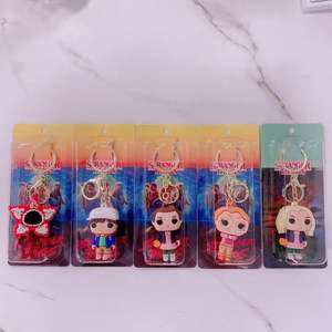 Vente en gros - Nouveautés - Figurines <span class=keywords><strong>Stranger</strong></span> <span class=keywords><strong>Things</strong></span> en PVC - Porte-clés - Boîte - Modèle de figurine en vinyle - Jouets pour enfants - Porte-clés <span class=keywords><strong>Stranger</strong></span> <span class=keywords><strong>Things</strong></span> - Cadeaux - Product Image 6