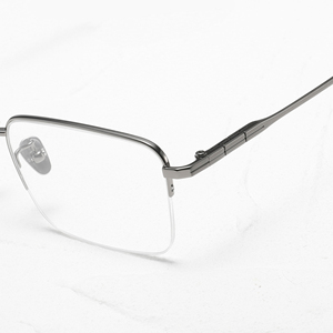 Shenzhen factory new feather titanium ultra-light <b>eyeglass</b> <b>frames</b> Business-grade titanium <b>eyeglass</b> - Product Image 4
