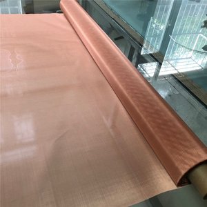 High-purity Ultrafine Copper <b>Mesh</b> Brass <b>Wire</b> Woven Rust Corrosion Resistant 0.035-3mm Plain/Twill Weave Chemical Industry HF - Product Image 3