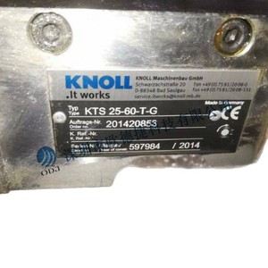 Pompe à vis Knoll KTS 25-60-T-G, authentique marque allemande, neuve - Product Image 4