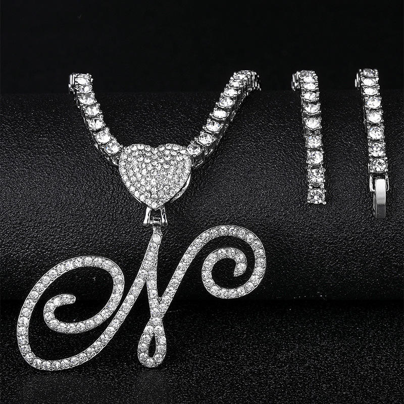 Astilla con la cadena del tenis de 18 pulgadas