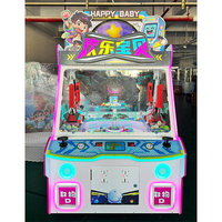 Machine de jeu d'arcade commerciale Happy Baby personnalisée OEM/ODM, à monnayeur, 4 joueurs, avec système de récompense, en métal et plastique