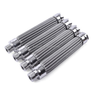 Thép không gỉ máy xúc xếp li thủy lực phần tử Lọc 5-30 micron nến lọc cho xăng dầu nhiên liệu máy - Product Image 3