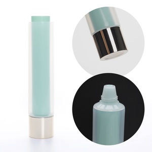 Luxury Customized 160ml Lotion Cosmetic <b>Tube</b> Double Wall Container <b>Plastic</b> Squeeze <b>Tube</b> With Gold Screw Cap - Product Image 3