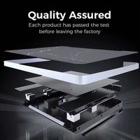 Plateau coulissant motorisé à extension automatique pour projecteur à ultra courte focale UST, étagère pour projecteur laser TV, extension jusqu'à 150 pouces