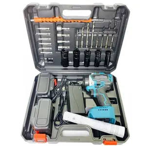 Chave de impacto a bateria Power Wrench portatile Brushless Torque Wrench Truck Power Tools avvitatore a percussione a batteria elettrico