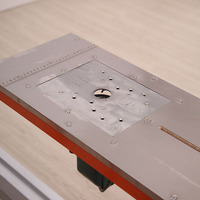 Travail du bois Mdf petite découpeuse de bois scie circulaire Sn outils Double lame Table coulissante scie à panneaux à vendre
