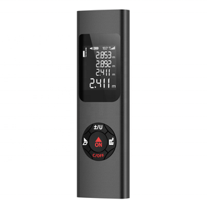 เครื่องวัดระยะเลเซอร์แบบมือถือ ระยะ 30 ม. 40 ม. พร้อมตลับเมตรดิจิตอล - Product Image 1