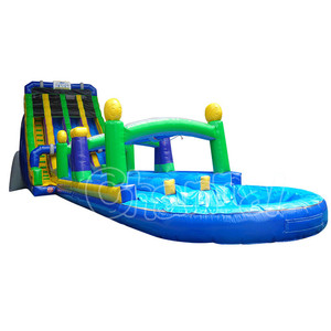 Hot Bán Thương Mại Sân Sau Khổng Lồ Lớn Inflatable Nước Trượt Hồ Bơi Nước Trượt Cho Người Lớn - Product Image 1