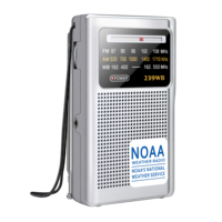 Draagbare Pocket Radio Am/Fm/Sw Drie Bands Digitale Radio Oem Logo Verpakking Factory Direct Selling