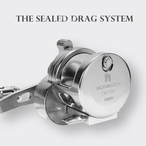 NOEBY מפזזי מנוף גרור סליל איטי מפזזי דיג סליל 25KGS מקסימום גרור CNC מתכת במהירות גבוהה סירת חכות - Product Image 5