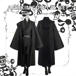 Ensemble Cosplay Jedi Knight <span class=keywords><strong>Anakin</strong></span> Skywalker Cape <span class=keywords><strong>Sith</strong></span> pour Halloween - Product Image 3