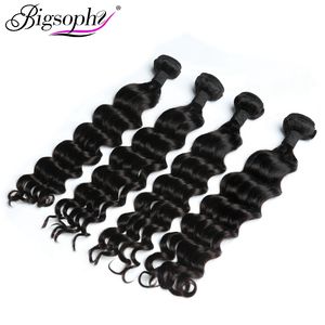 Extensiones de Cabello Virgen de Alta Calidad, Remy, Doble Trama, Doble Extracción, con Ondas Sueltas y Profundas - Product Image 4