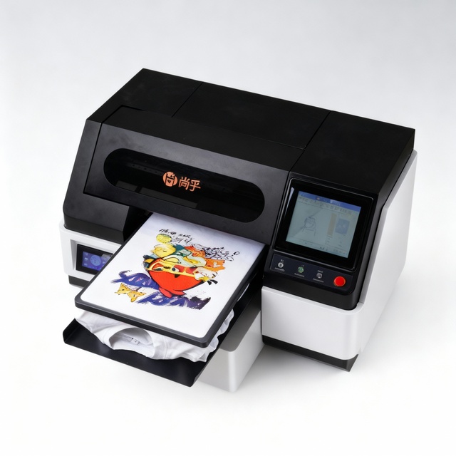 Customizable Portable High-Speed All-In-One Touchscreen Direct Garment Inkjet Printer Digital DTG Machine for Flex Textile Ink