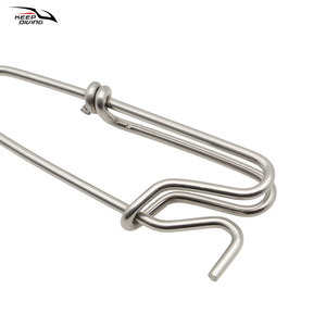 Clip de pêche en acier inoxydable de 100 mm pour bateau océanique KD-9019 - Product Image 2
