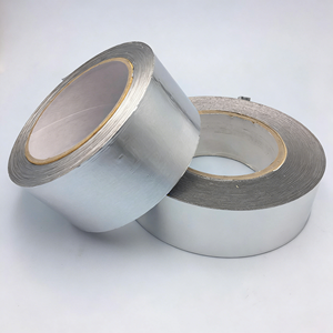 Ruban adhésif en aluminium ultra-épais sans papier pour la réparation et la fixation des tuyaux <span class=keywords><strong>de</strong></span> cuivre des évaporateurs <span class=keywords><strong>de</strong></span> réfrigération - Product Image 3