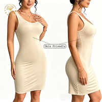 Robe de Soirée Chic et Décontractée pour Femme – Modèle Été Blanc en Maille, Mini, Élégante, Moulante, Qualité Supérieure