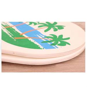 Raquette de tennis de plage verte personnalisée avec logo promotionnel, bois, emballage PP non toxique - Product Image 3