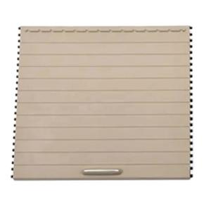 Plaque de tirage pour porte-gobelet Mercedes-Benz 1666805802 Beige Noir Console centrale Matériau ABS - Product Image 4