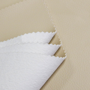 Produsen Cina 380g PU Grain kulit semi-pu kain kulit buatan tas Sofa tahan air elastis tekstil rumah kursi mobil - Product Image 6