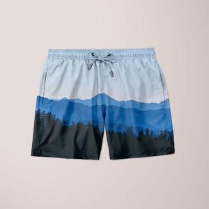 Shorts bleus Nature - Product Image 2