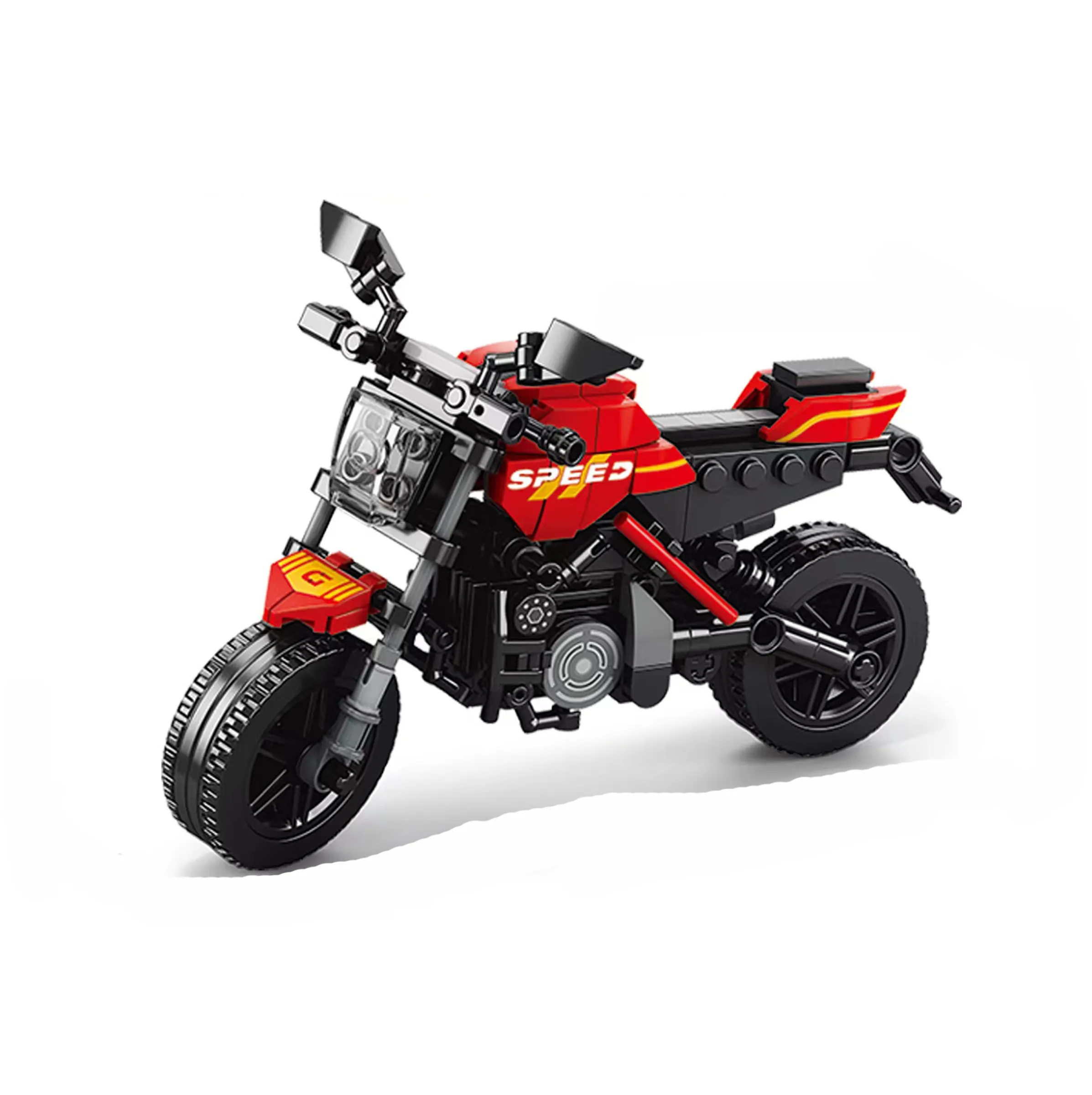Educatief Speelgoed Diy Technic Motorfiets Speelgoedblokken Modelset Benelli Yamaha Off-Road Motorfiets Bouwstenen Kids To