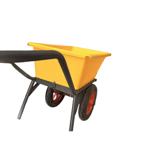 Carretilla de Mano de Doble Rueda Resistente a la Intemperie con Agarre Ergonómico para el Transporte de Herramientas de Mantenimiento de Invernaderos y Jardines - Product Image 5