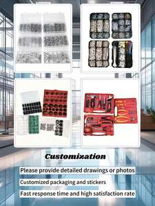 Kit de 100 chevilles à expansion en spirale en alliage de zinc pour cloisons sèches, vis autoperceuses, chevilles rapides Gecko pour plaques de plâtre - Product Image 5