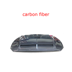 Capot de garniture d'aération de capot de moteur avant en fibre de carbone/FRP pour Ford Mustang coupé cabriolet 2 portes 2018 UP style de voiture - Product Image 2