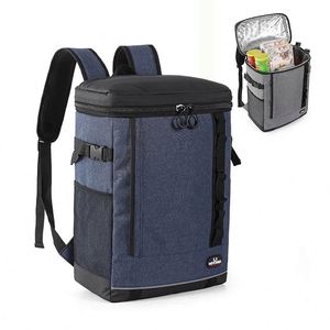 Leakproof Cooler Ice Backpack Reusable Waterproof Insulated Lunch Cooler Bookbag <b>Large</b> Soft Thermal <b>Bag</b> for Picnic Camping <b>Beach</b> - Product Image 6