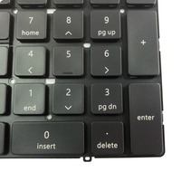Nouveau clavier rétroéclairé US pour ordinateur portable Dell Precision 7550 7750 7560 7760, assemblage de clavier interne 0713DM